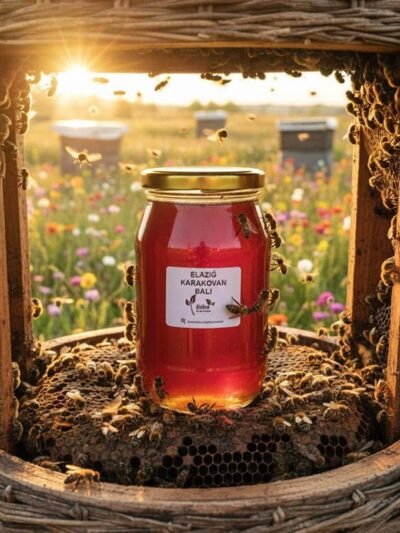 Doğal Elazığ Karakovan Balı 500 gr