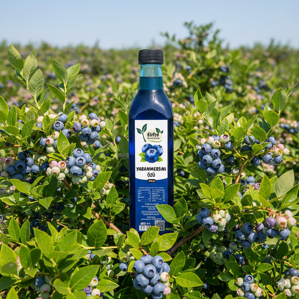 Doğal Yaban Mersini Özü